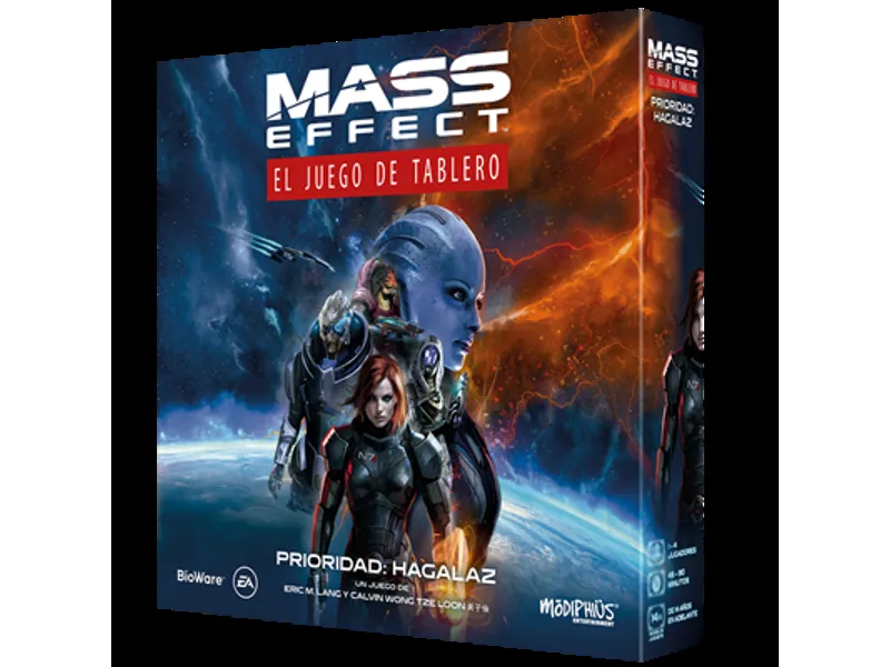 Juego de mesa mass effect: el juego de tablero