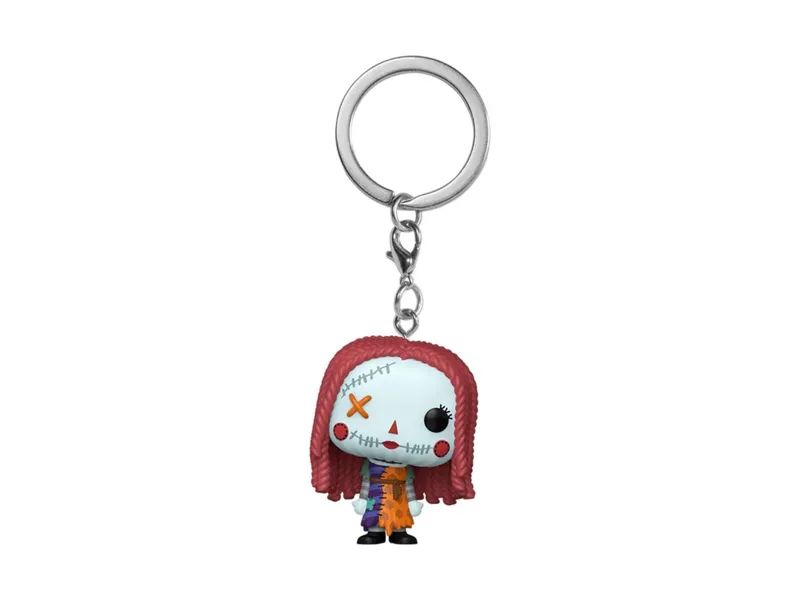 Funko pop keychain disney: patchwork sally