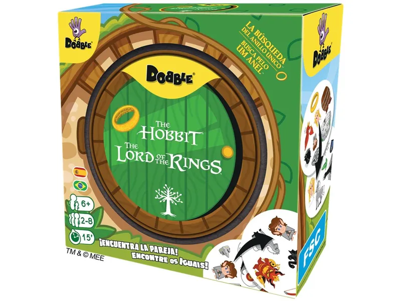 Juego de mesa dobble the lord of the rings