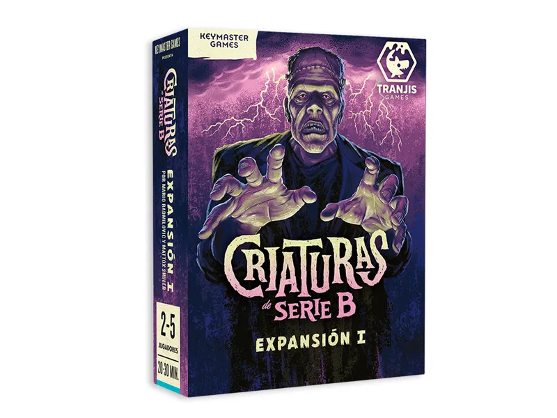 Juego de mesa criaturas de serie b -  expansión