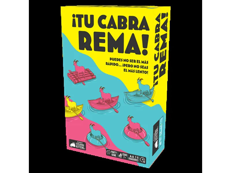 Juego de mesa ¡tu cabra rema!