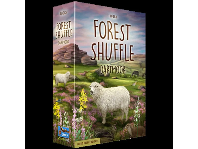 Juego de mesa forest shuffle dartmoor