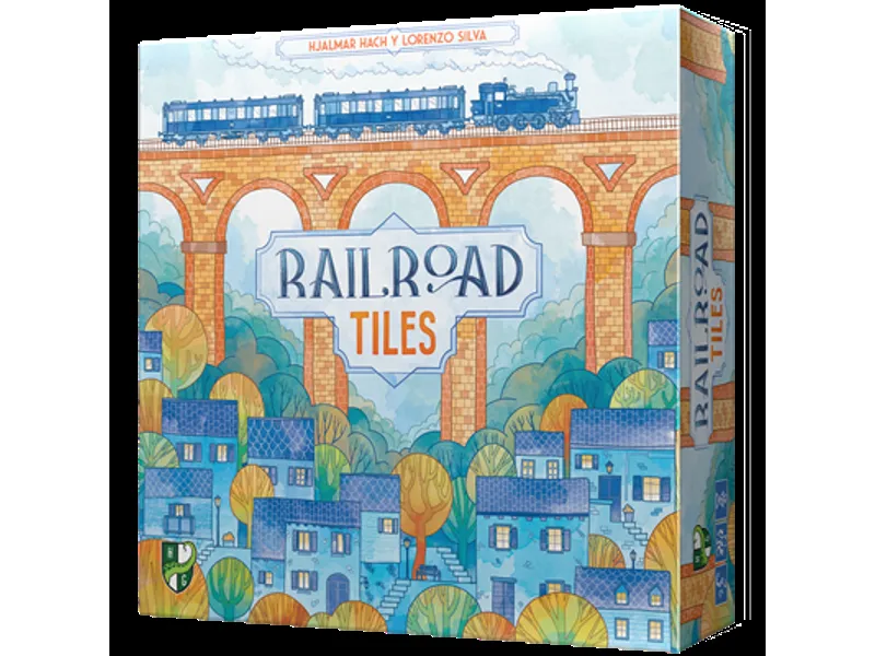 Juego de mesa railroad tiles