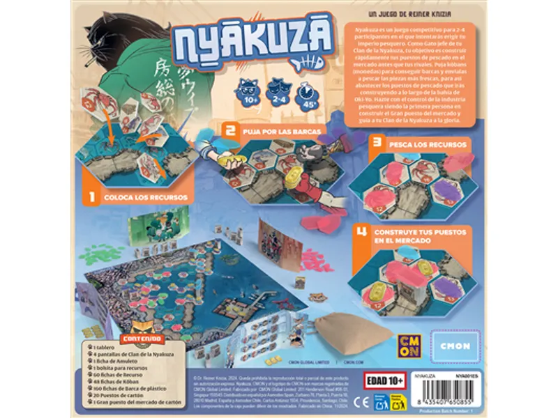 Juego de mesa nyakuza