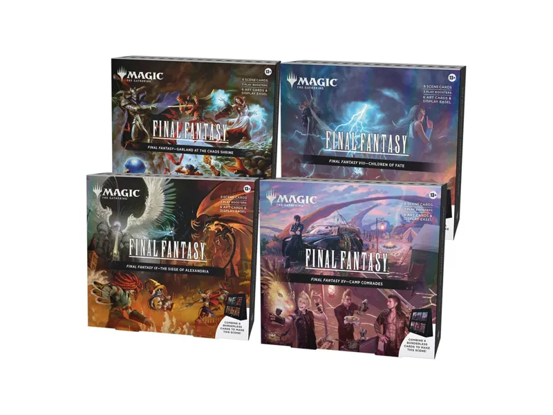 Magic the gathering final fantasy cajas de escena (4) inglés
