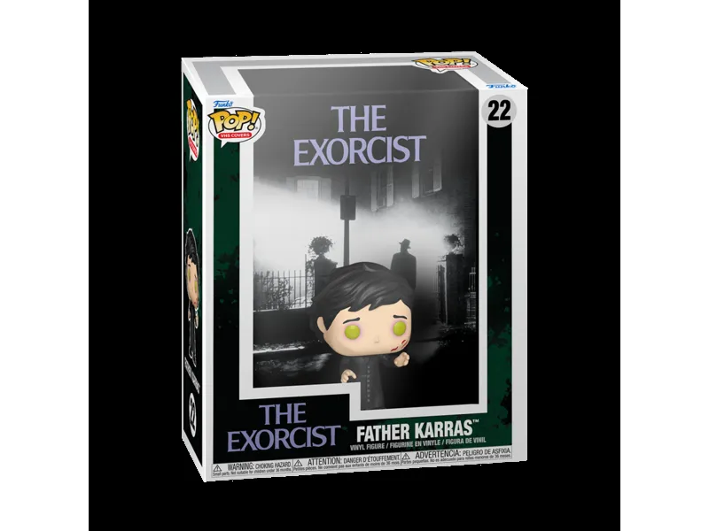 Funko pop vhs cover the exorcist damien karras