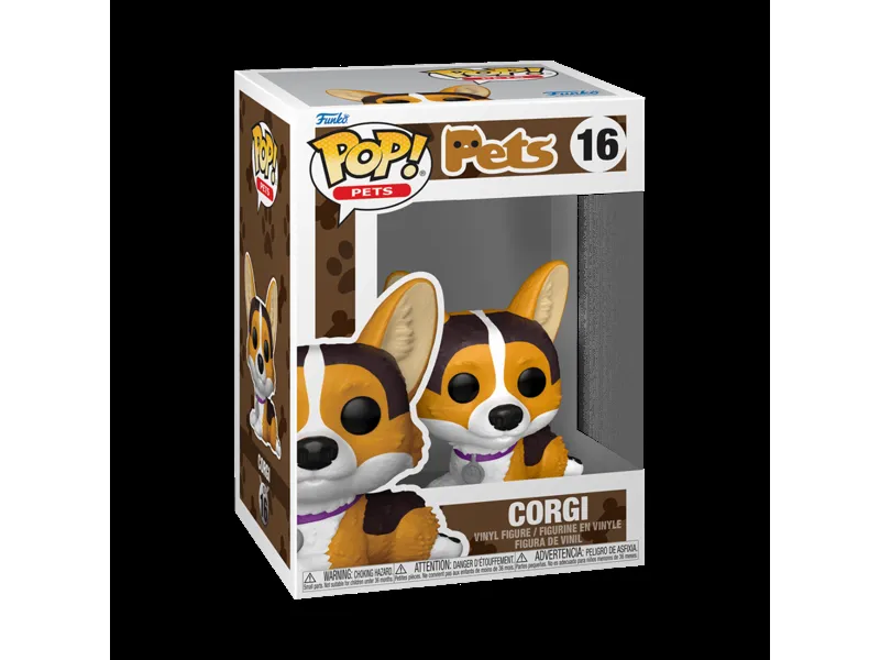 Funko pop pets s3 corgi