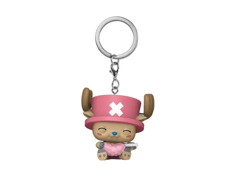 Llavero funko pop keychain one piece tony tony chopper con algodon de azucar