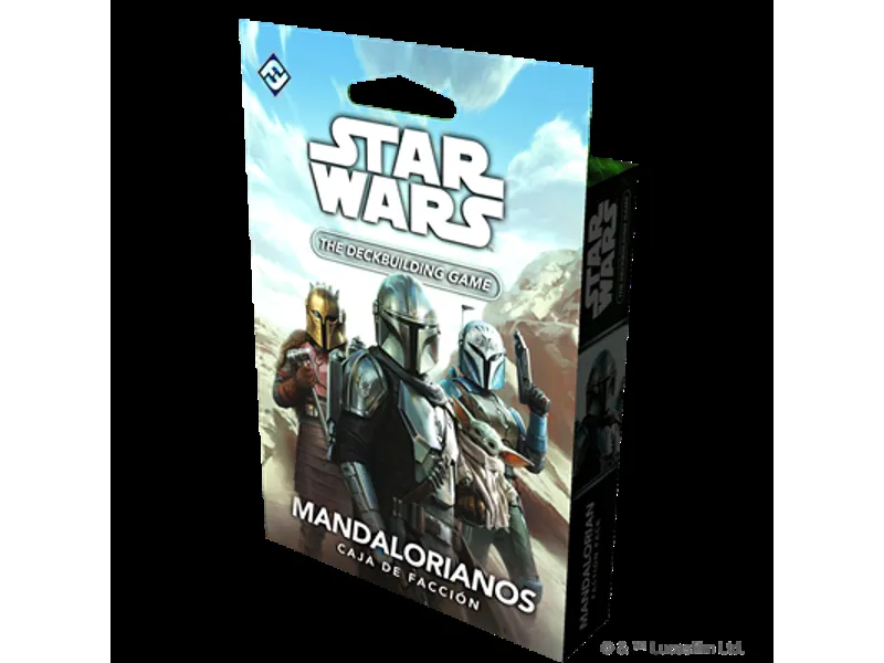 Caja star wars: deckbuilding game mandalorianos