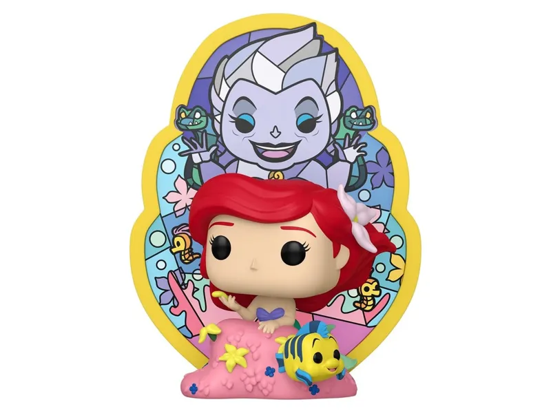 Funko pop deluxe little mermaid ariel (glass)
