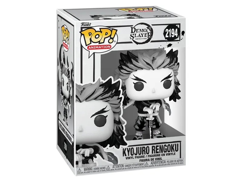 Funko pop animation demon slayer rengoku (sumi - ink)