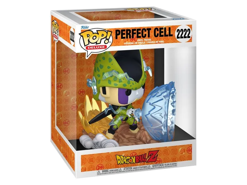 Funko pop deluxe dragon ball z perfect cell (vs. gohan) (build - a - scene)