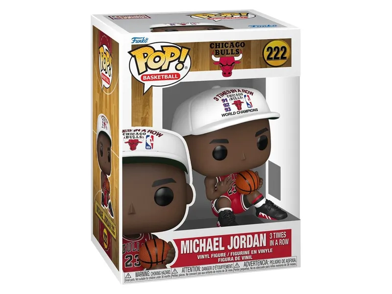 Funko pop nba chicago bulls michael jordan (3x in a row)
