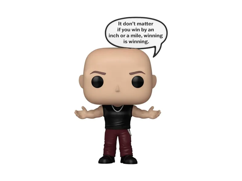 Funko pop sayings the fast and furious dom toretto (winning is winning)