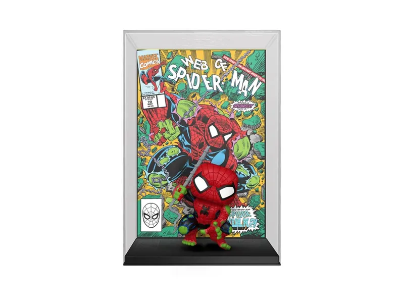 Funko pop comic covers marvel spider - hulk