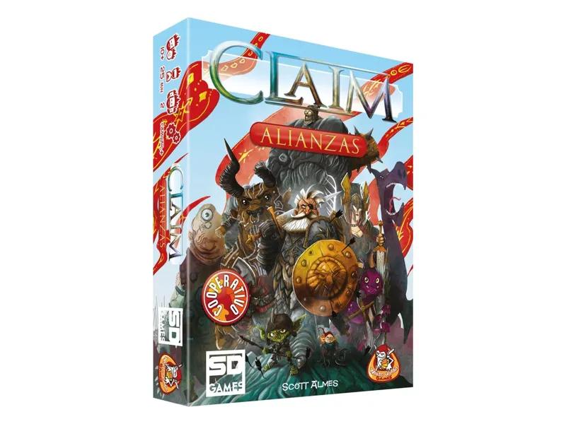 Juego de mesa claim: alianzas