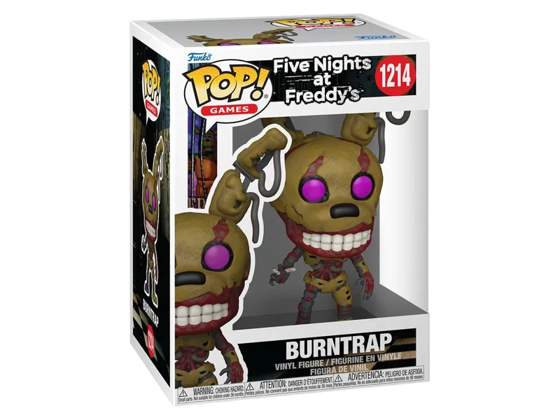 Funko pop games five nights at freddy's burntrap