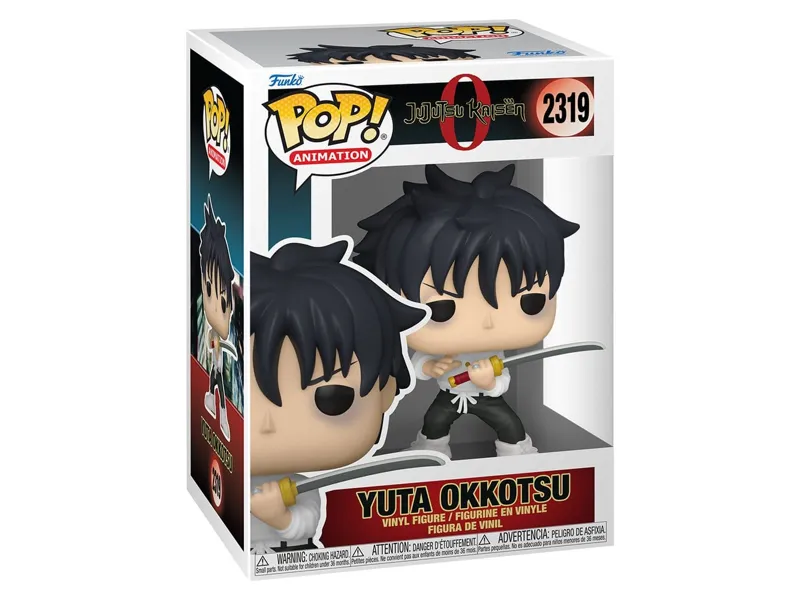 Funko pop animation jujutsu kaisen yuta okkotsu