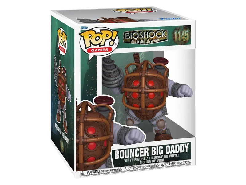 Funko pop super bioshok s3 bouncer big daddy