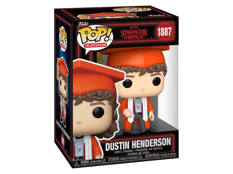 Funko pop tv stranger things dustin henderson