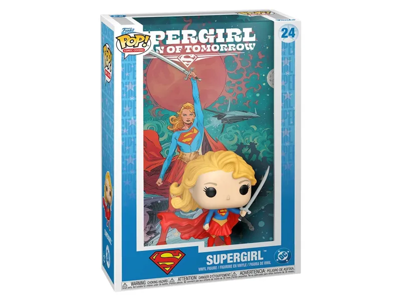 Funko pop comic cover dc supergirl