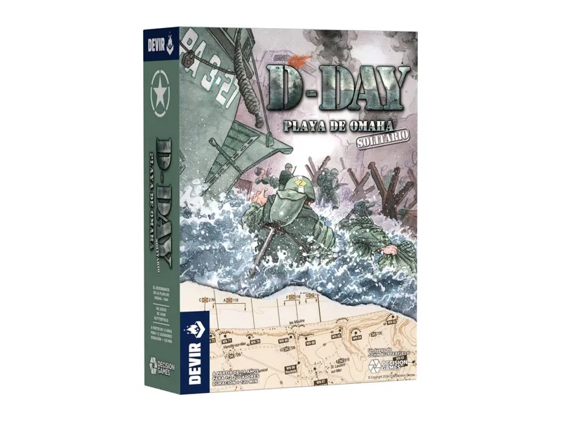 Juego de mesa d - day: playa de omaha