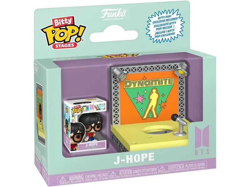 Funko pop bitty stages bts dynamite j - hope
