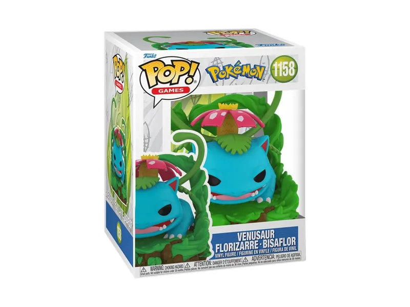 Funko pop premium pokemon venusaur