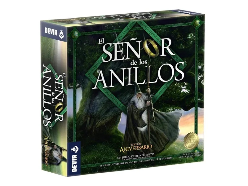 Juego de mesa el señor de los anillos edición aniversario