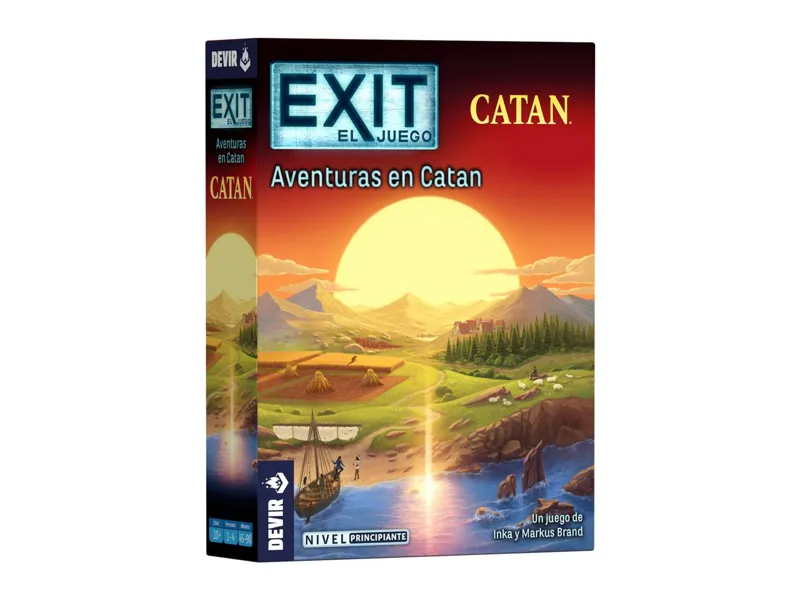 Juego de mesa exit: aventuras en catan