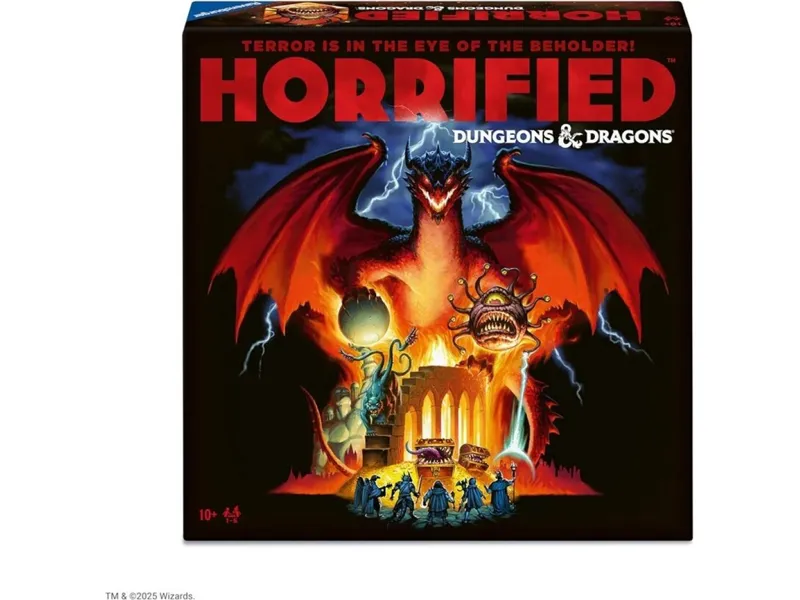 Juego de mesa horrified dungeons & dragons