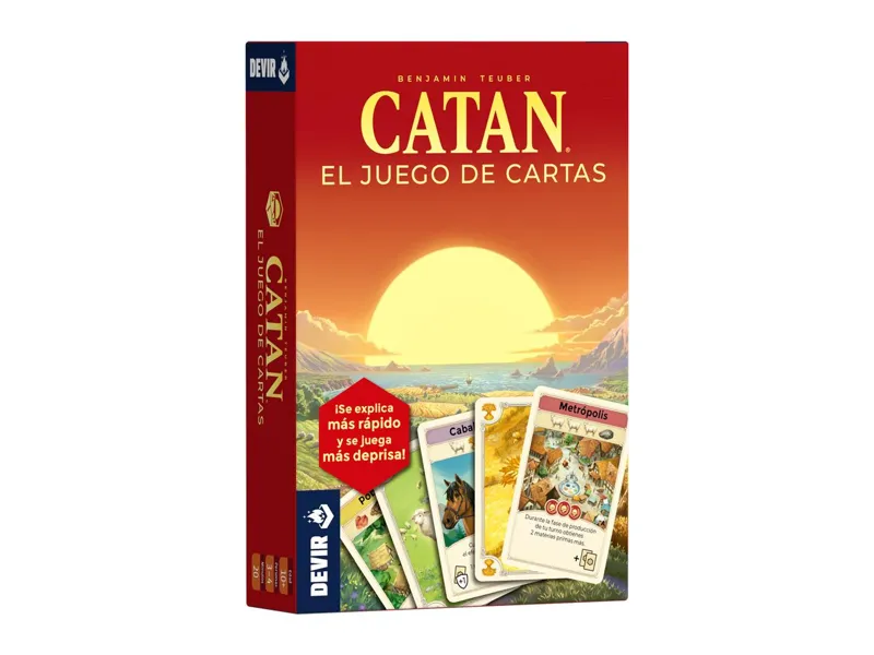 Catán juego de cartas