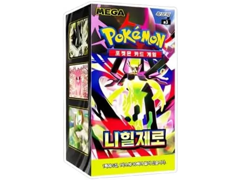 Pokemon tcg nihil zero coreano sobres de refuerzo