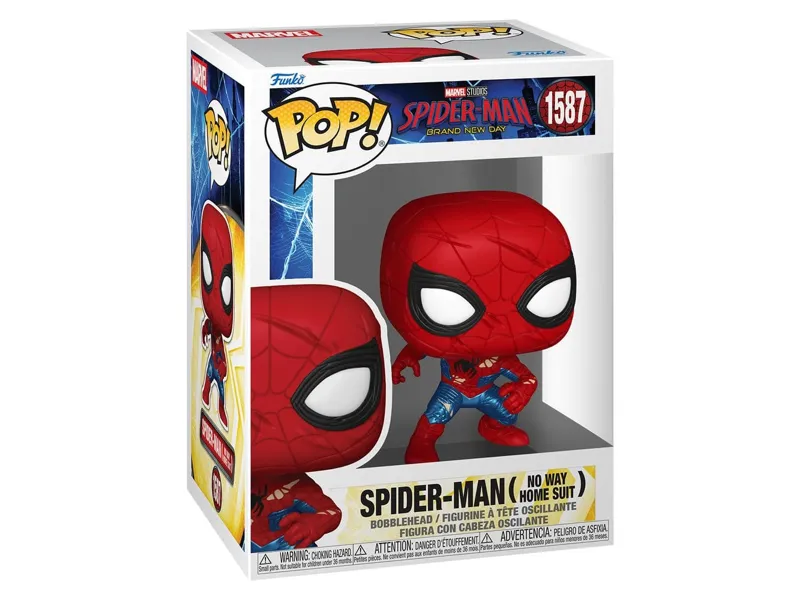 Funko pop marvel: spider - man bnd -  spider - man (no way home suit)