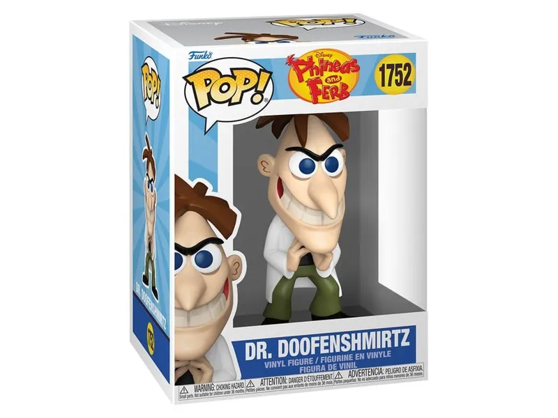 Funko pop disney: phineas & ferb season 2 -  dr. doofenshmirtz