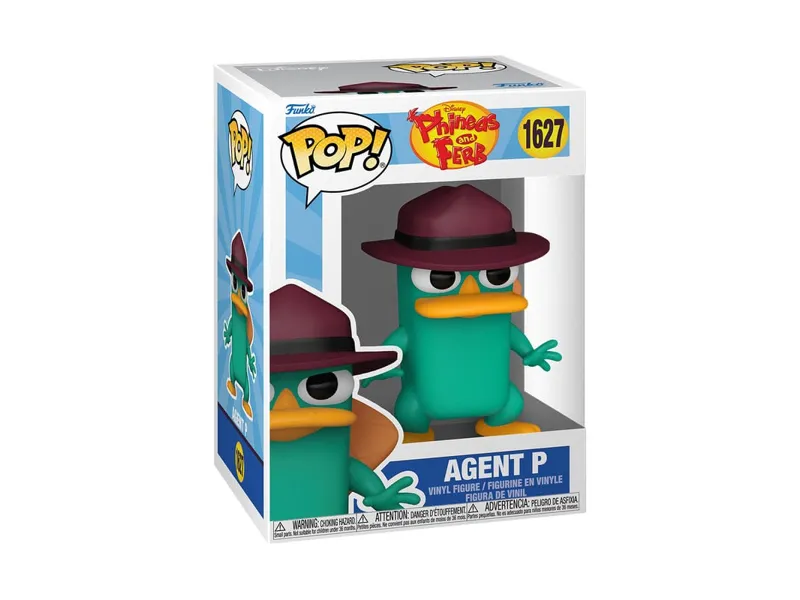 Funko pop disney: phineas & ferb -  agent p