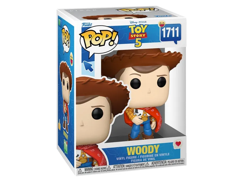 Funko pop disney pixar: toy story 5  woody
