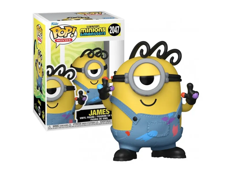 Funko pop movies: minións 3 -  james
