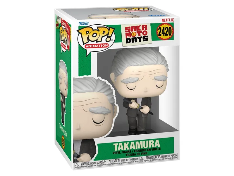 Funko pop animatión: sakamoto days -  takamura