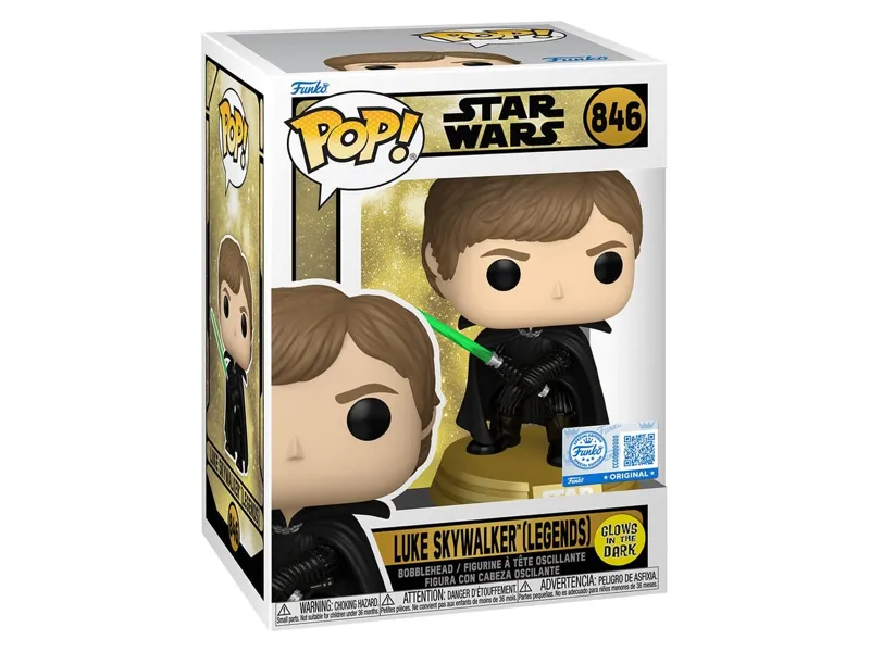 Funko pop star wars: sw legends -  luke (glow)