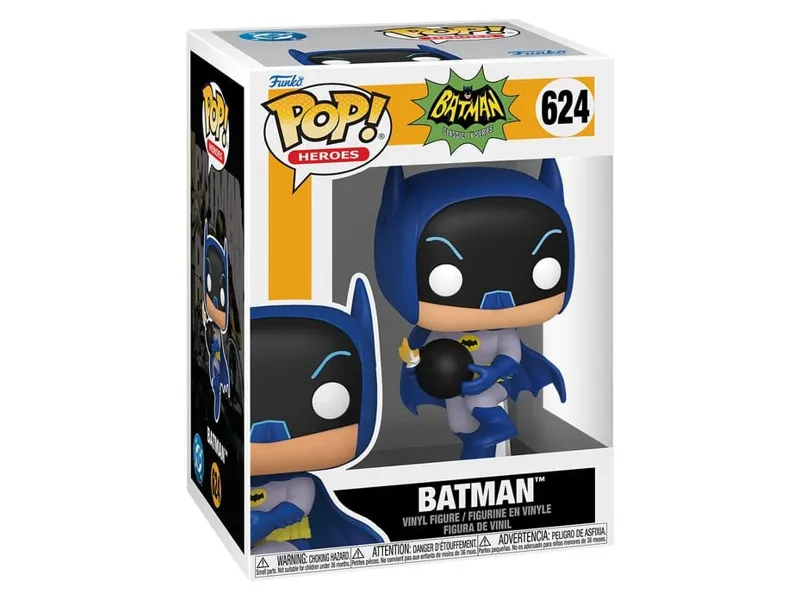Funko pop heroes: batman 66 s2 -  batman w - bomb