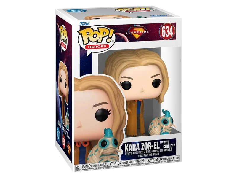 Funko pop movie: supergirl  kara zor - el with cedric