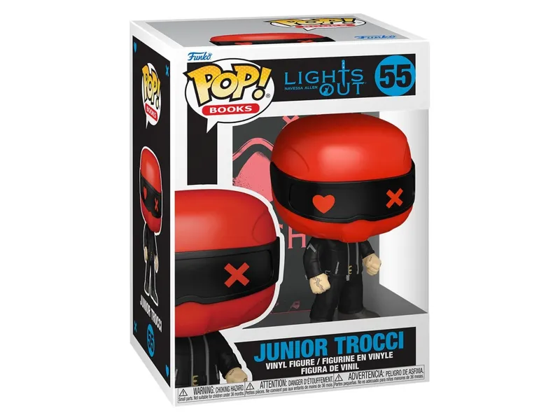 Funko pop books: into darkness lights out junior trocci