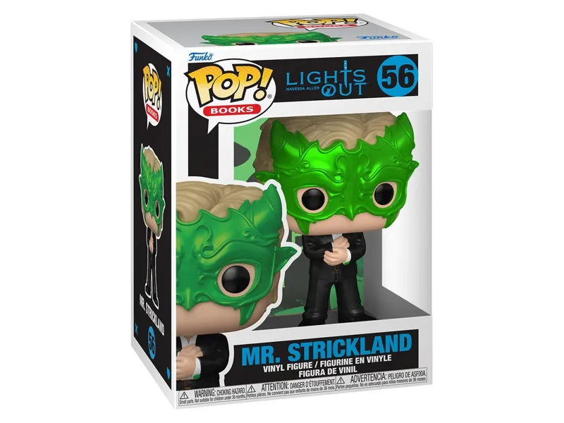 Funko pop books: into darkness lights out mr. strickland