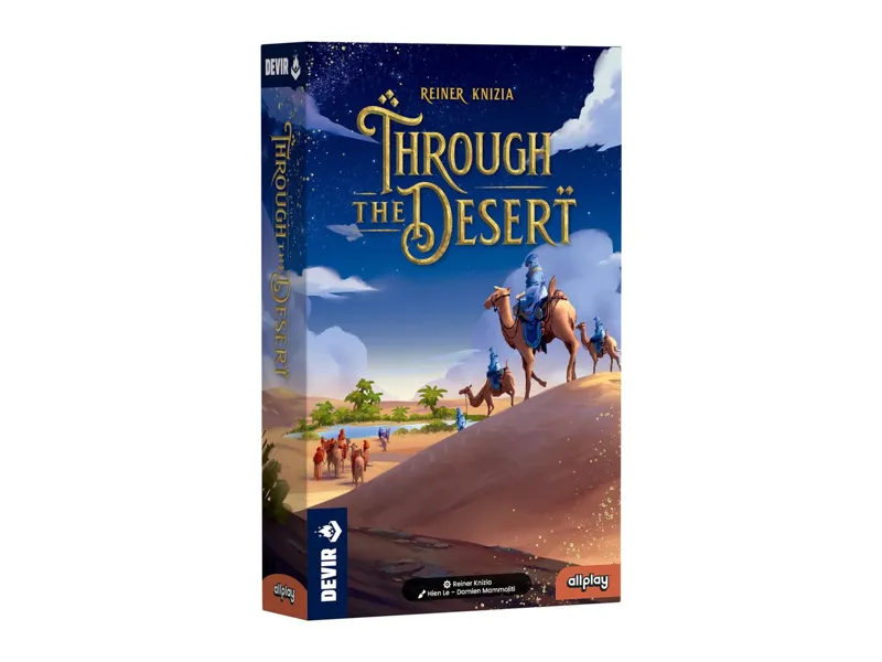 Juego de mesa through the desert