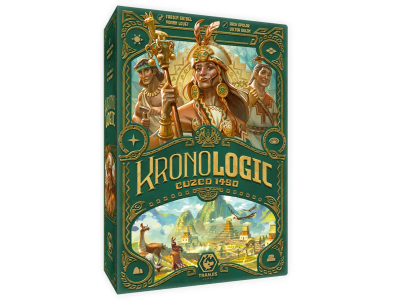 Juego de mesa kronologic: cuzco 1450