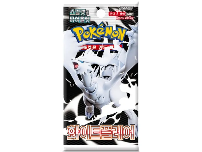 Sobre suelto pokemon tcg white flare coreano