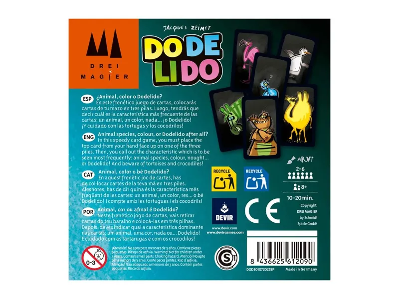 Juego de mesa dodelido