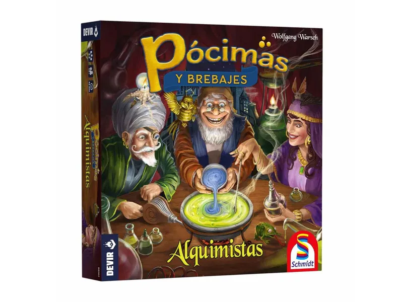 Expansión juego de mesa pócimas y brebajes: alquimistas