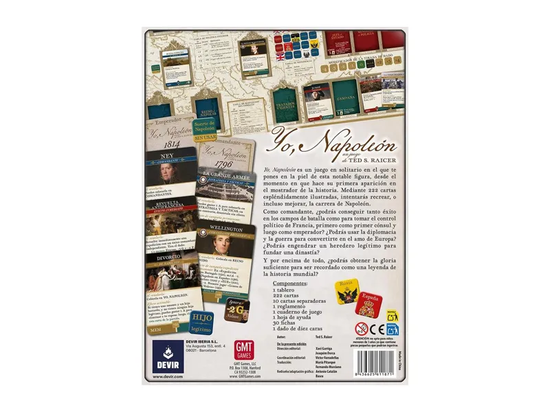 Juego de mesa yo - napoleón